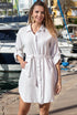 Tunikakleid Weiß 5068 F FRESH COTTON